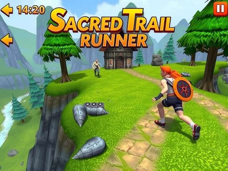 Sacred Trail Runner Gameplay Screenshot